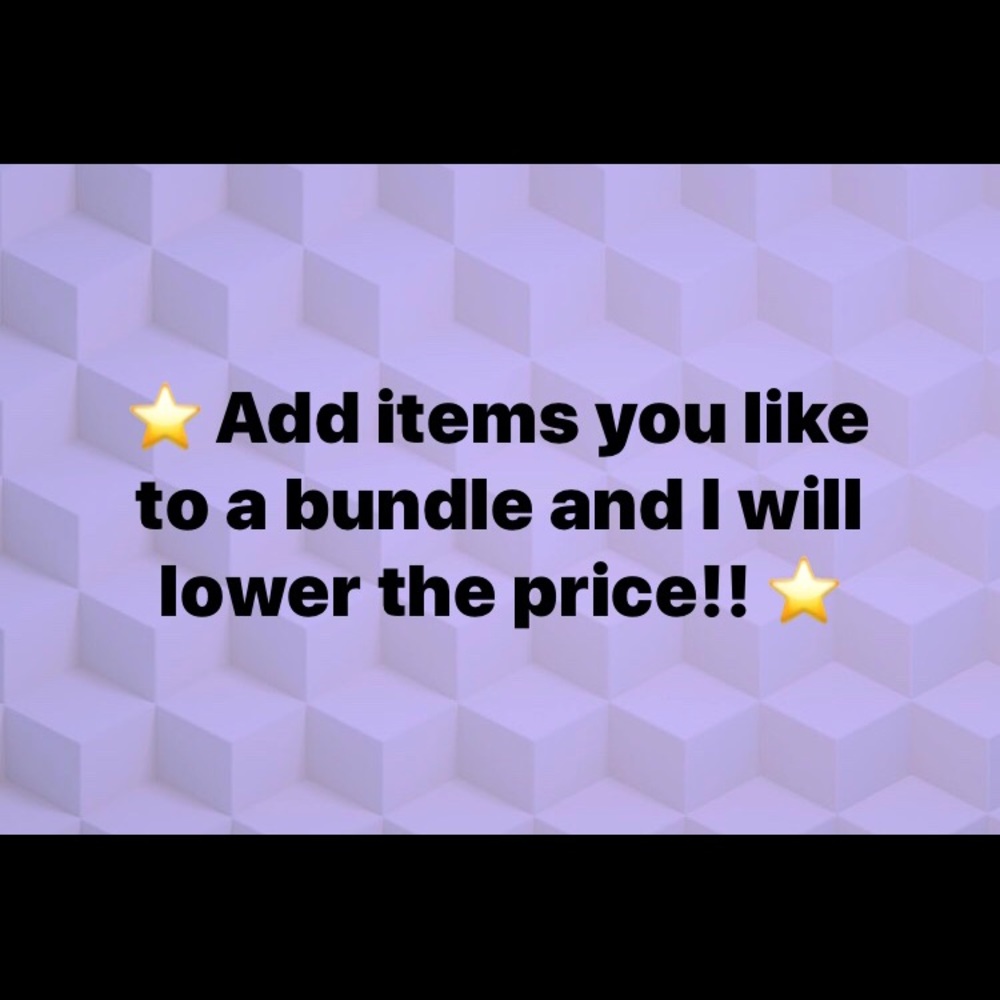 BUNDLE AND SAVE MORE 💵